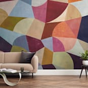 "Cadence" - Wall Mural in Copper by melanie mikecz - In a Room