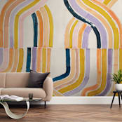 "dawnlight" - Wall Mural in Sun by Lise Gulassa - In a Room