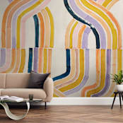 "dawnlight" - Wall Mural in Sun by Lise Gulassa - In a Room