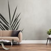 "One" - Wall Mural in Smokey by Stacy Cooke - In a Room
