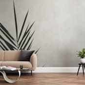 "One" - Wall Mural in Smokey by Stacy Cooke - In a Room