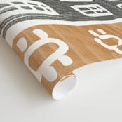 "On the Canal" - Wall Mural in Neutral by Griffinbell Paper Co. - Close-up