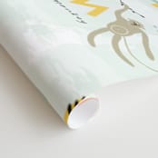 "alphabet fun" - Wall Mural in White by amanda lawrence - Close-up