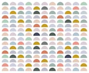 "Spectrum Tiles" - Wall Mural in Lavender by Katharine Watson - Full Size