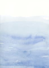 "Dream Big" - Wall Mural in Blue by Kate Ahn - Full Size