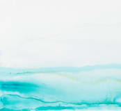 "Seafront" - Wall Mural in White by Itsy Belle Studio - Full Size