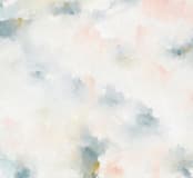 "Wild Dreams - Landscape" - Wall Mural in White by Nicoletta Savod - Full Size