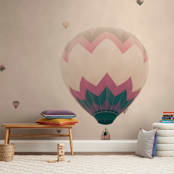"To The Stars" - Wall Mural in White by Caroline Mint - In a Room