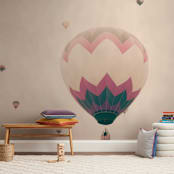 "To The Stars" - Wall Mural in White by Caroline Mint - In a Room