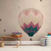 "To The Stars" - Wall Mural in White by Caroline Mint - In a Room
