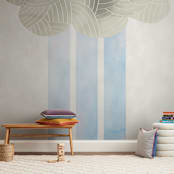 "Cloud and rain" - Wall Mural in sky by Kanika Mathur - In a Room