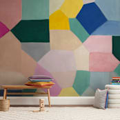 "Safe as houses" - Wall Mural in White by raven erebus - In a Room