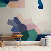 "crystal castles" - Wall Mural in White by raven erebus - In a Room