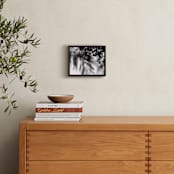 "Mixed Emotions" - Art Print in Silvery Grey by Charlotte Mello Stevenson - In a Room