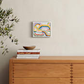 "Sun River" - Art Print in Sunshine by Lise Gulassa - In a Room