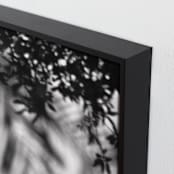 "Mixed Emotions" - Art Print in Silvery Grey by Charlotte Mello Stevenson - Frame Close-up