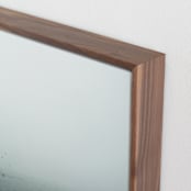 "Birds Diving for Fish" - Art Print in Birds Aqua by Katie Buckman - Frame Close-up