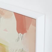 "seventy-five II" - Art Print in Bubble Gum by Morgan Kendall - Frame Close-up