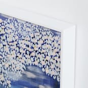 "Billow" - Art Print in Sodalite Blue by Denise Wong - Frame Close-up