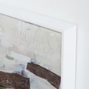 "Pet Names" - Art Print in Mink by Jennifer Daily - Frame Close-up
