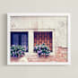 "Venetian Windows" - Art Print in brick by lulu and isabelle - Framed