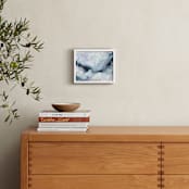 "Moody" - Art Print in Moody Blue by Melanie Severin - In a Room