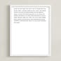 "Custom Quotes" - Custom Print in Noir by Minted - Framed
