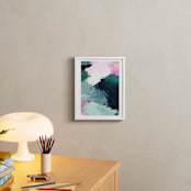 "Vivid Splash" - Art Print in Ocean by Melanie Severin - In a Room