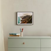 "Na Pali Coast, Kauai, HI" - Art Print in White by TImothy Mollen - In a Room
