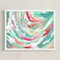 "Restored" - Art Print in Peachy dream by Christi Parks - Framed
