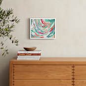 "Restored" - Art Print in Peachy dream by Christi Parks - In a Room