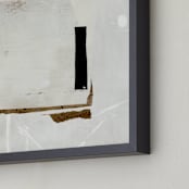 "You Should Know II" - Art Print in Sable by Jennifer Daily - Frame Close-up