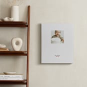 "Stamped Snap: Framed Photo" - Framed Photo in White by Minted - In a Room