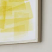 "Flutter" - Art Print in Direct Sunlight by Susie Allen - Frame Close-up