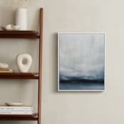 "Distant Light" - Art Print in misty morn by Brian Sostrom - In a Room