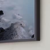 "Minerals #2" - Art Print in ice blue by Claire Duda - Frame Close-up