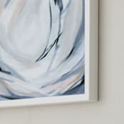 "Unbridled" - Art Print in Bluestone by Melanie Severin - Frame Close-up