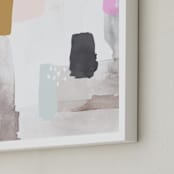 "Gather" - Art Print in Slate by Melanie Severin - Frame Close-up