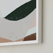 "Exposed 1" - Art Print in Forest by Melanie Severin - Frame Close-up