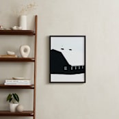 "River Stix" - Art Print in Snow by Robin Ott - In a Room