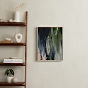 "Reeves Rain" - Art Print in Moss Green by Melissa Stone Mangham - In a Room
