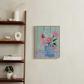 "Garden Symphony No. 2" - Art Print in Dusty Rose by Lottie Aldarwish - In a Room