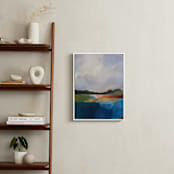 "Homeland" - Art Print in Blue Homeland by AlisonJerry - In a Room