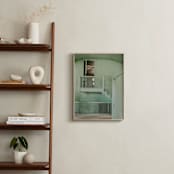 "Minty Poolhouse" - Art Print in Minty by C. Lorraine Design - In a Room