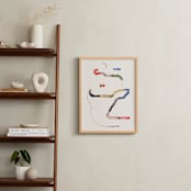 "Connected" - Art Print in Flow by Sumak Studio - In a Room