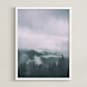 "Above" - Art Print in Fog by Olivia Faye Co - Framed