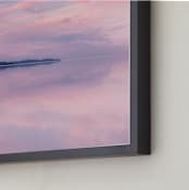 "reflection in pink" - Art Print in Cotton Candy by Eric Clegg - Frame Close-up