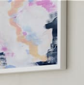 "mystic" - Art Print in Navy by Melanie Severin - Frame Close-up