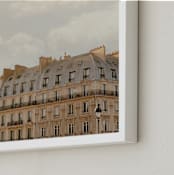 "Loving Paris" - Art Print in Crepe by Paola Benenati - Frame Close-up