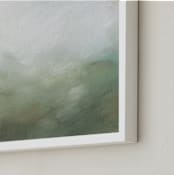 "Morning Mist" - Art Print in Moss by Lorent and Leif - Frame Close-up